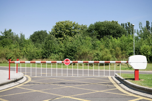 An automated road barrier